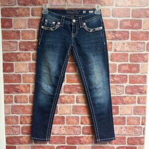 Miss Me Jeans Size 24 Signature Skinny Cropped